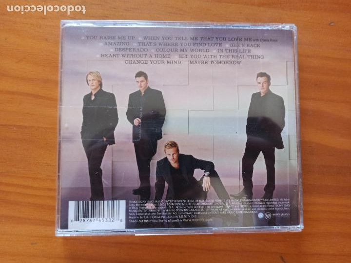 CDs de m&uacute;sica: CD WESTLIFE - FACE TO FACE (C&Ntilde;) - Foto 2