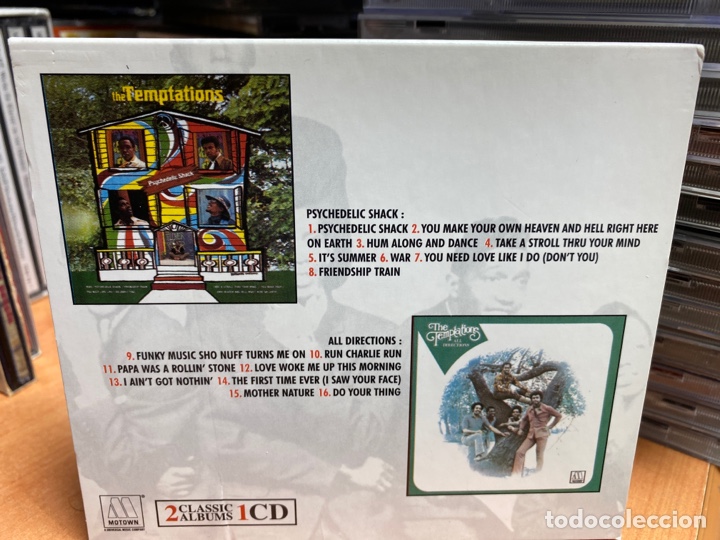 CDs de m&uacute;sica: The Temptations - Psychedelic Shack & All Directions (CD, Comp) - Foto 2