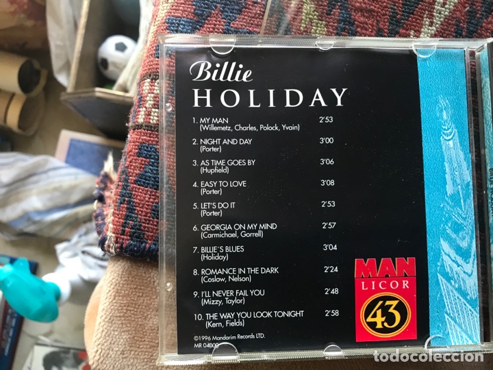 CDs de m&uacute;sica: Billie Holiday. Man - Foto 3