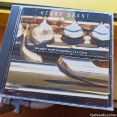 CDs de Música: HENRY BRANT, THE NEW YORK FLUTE CLUB - MUSIC FOR MASSED FLUTES (NEW WORLD RECORDS, US, 2006)