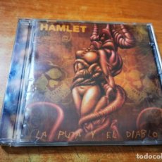 CDs de Musique: HAMLET LA PUTA Y EL DIABLO CD ALBUM DEL AÑO 2009 CONTIENE 10 TEMAS HARD ROCK ESPAÑA MUY RARO. Lote 333193418