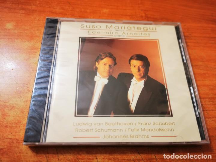 CDs de m&uacute;sica: SUSO MARIATEGUI TENOR & EDELMIRO ARNALTES PIANO CD ALBUM PRECINTADO 1993 RTVE CONTIENE 24 TEMAS