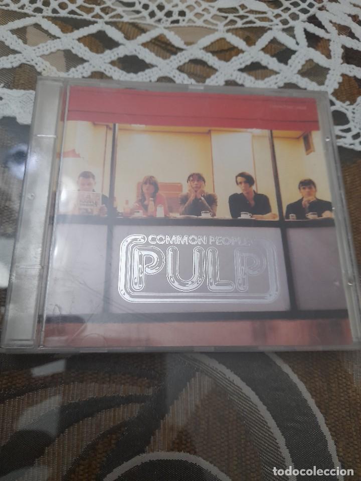 CDs de m&uacute;sica: Disco CD m&uacute;sica PULP COMMON PEOPLE - Foto 1