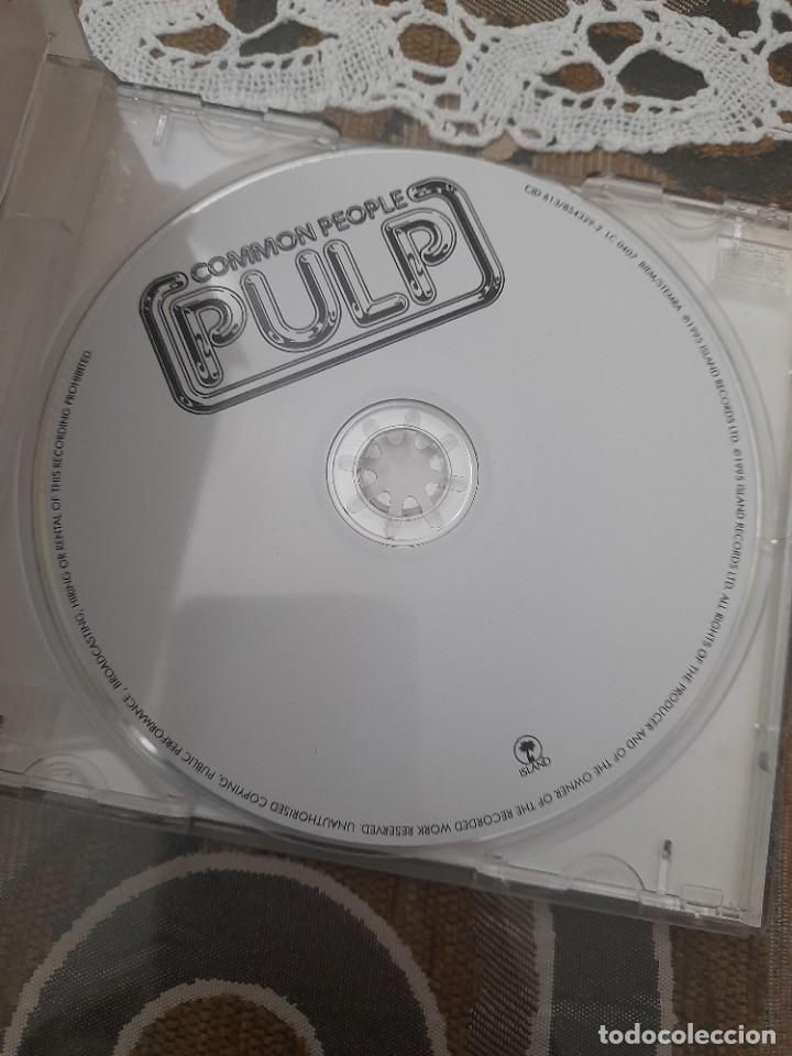 CDs de m&uacute;sica: Disco CD m&uacute;sica PULP COMMON PEOPLE - Foto 2