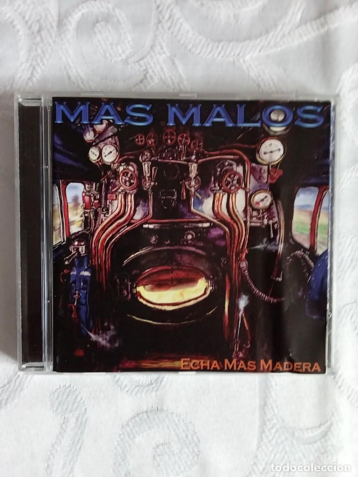 CDs de m&uacute;sica: MAS MALOS - Echa m&aacute;s madera - Foto 1