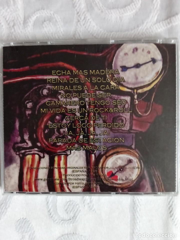 CDs de m&uacute;sica: MAS MALOS - Echa m&aacute;s madera - Foto 2