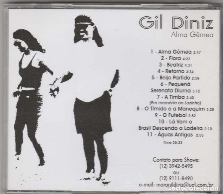CDs de m&uacute;sica: CD GIL DINIZ - ALMA GEMEA - Foto 2