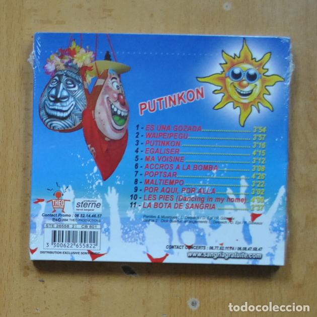 CDs de m&uacute;sica: SANGRIA GRATUITA - PUTINKON - CD - Foto 2