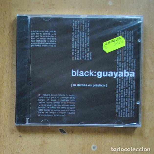 CDs de m&uacute;sica: BLACK GUAYABA - LO DEMAS ES PLASTICO - CD - Foto 1