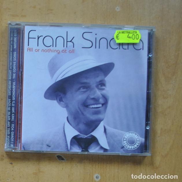 CDs de m&uacute;sica: FRANK SINATRA - ALL OR NOTHING AT ALL - CD - Foto 1