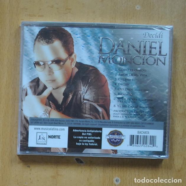 CDs de m&uacute;sica: DANIEL MONCION - DECIDI - CD - Foto 2
