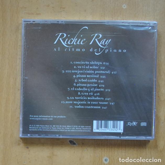 CDs de m&uacute;sica: RICHIE RAY - AL RITMO DEL PIANO - CD - Foto 2