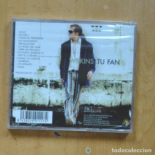 CDs de m&uacute;sica: WILKINS - TU FAN - CD - Foto 2