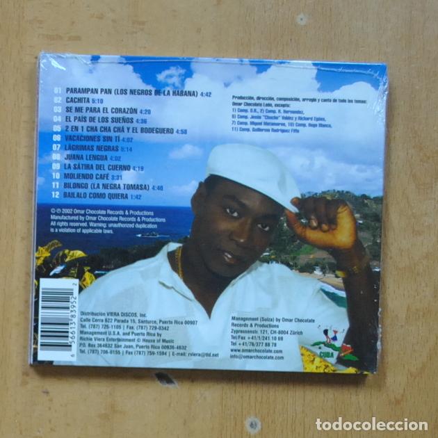 CDs de m&uacute;sica: OMAR CHOCOLATE - SE ME PARA EL CORAZON - CD - Foto 2