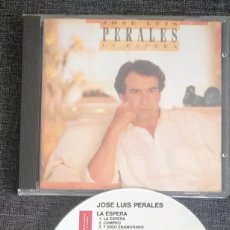 CDs de Música: CD IMPECABLE 1988 - JOSE LUIS PERALES / LA ESPERA - 1° EDICIÓN CBS RECORDS 1988