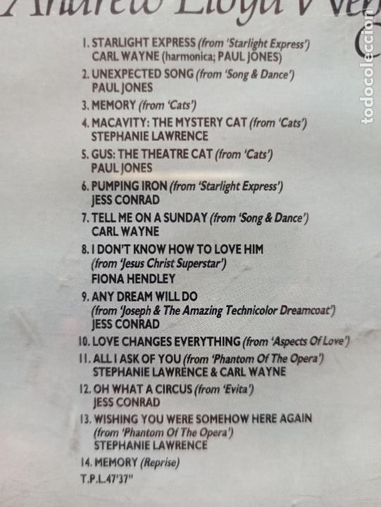 CDs de m&uacute;sica: CD THE ANDREW LLOYD WEBBER COLLECTION (CR) - Foto 2