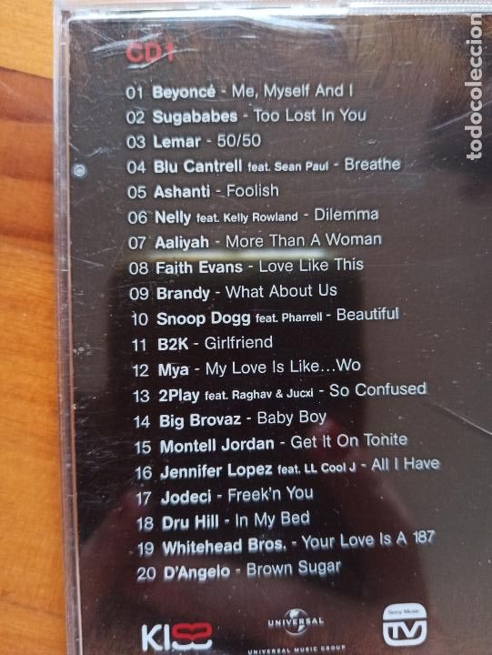 CDs de m&uacute;sica: CD KISS - SMOOTH R&B (2 CDS) (DI) - Foto 2