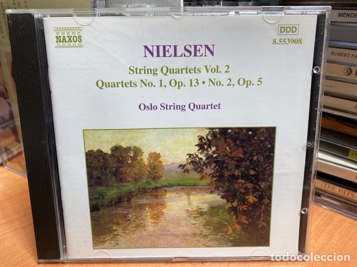 CDs de m&uacute;sica: Nielsen - Oslo String Quartet - String Quartets Vol. 2 (Quartets No. 1, Op. 13 &bull; No. 2, Op. 5) (CD) - Foto 1