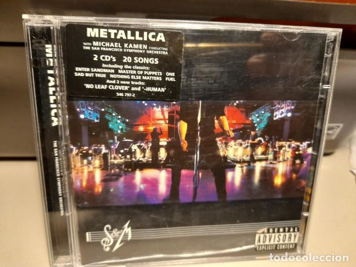 CDs de m&uacute;sica: DOBLE CD METALLICA : S&M - Foto 1