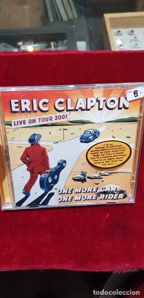 CDs de m&uacute;sica: CD eric clapton live on tour 2001 doble - Foto 1