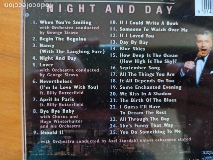 CDs de m&uacute;sica: CD FRANK SINATRA - NIGHT AND DAY (EC) - Foto 2