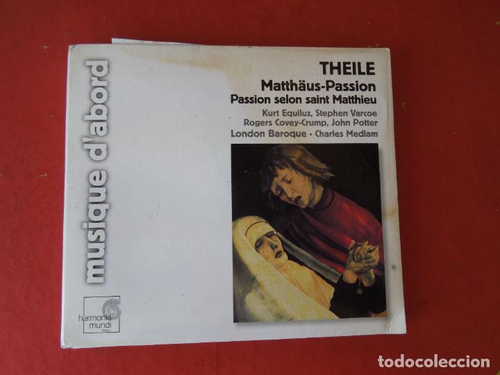 CDs de m&uacute;sica: JOHAN THEILE . PASSION SELON SAINT MATTHIEU - CD CON LIBRETO - Foto 1