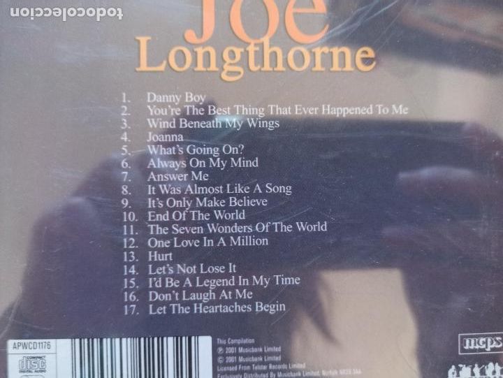 CDs de m&uacute;sica: CD JOE LONGTHORNE (FM) - Foto 3
