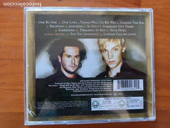 CDs de m&uacute;sica: CD THE CALLING TWO - II (F&Ntilde;) - Foto 2
