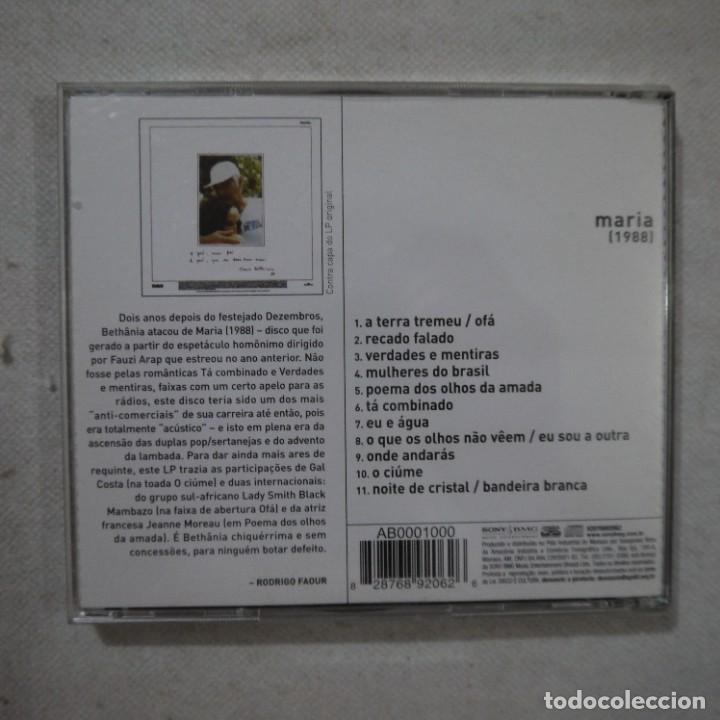 CDs de m&uacute;sica: MARIA BETHANIA - MARIA - CD - Foto 3