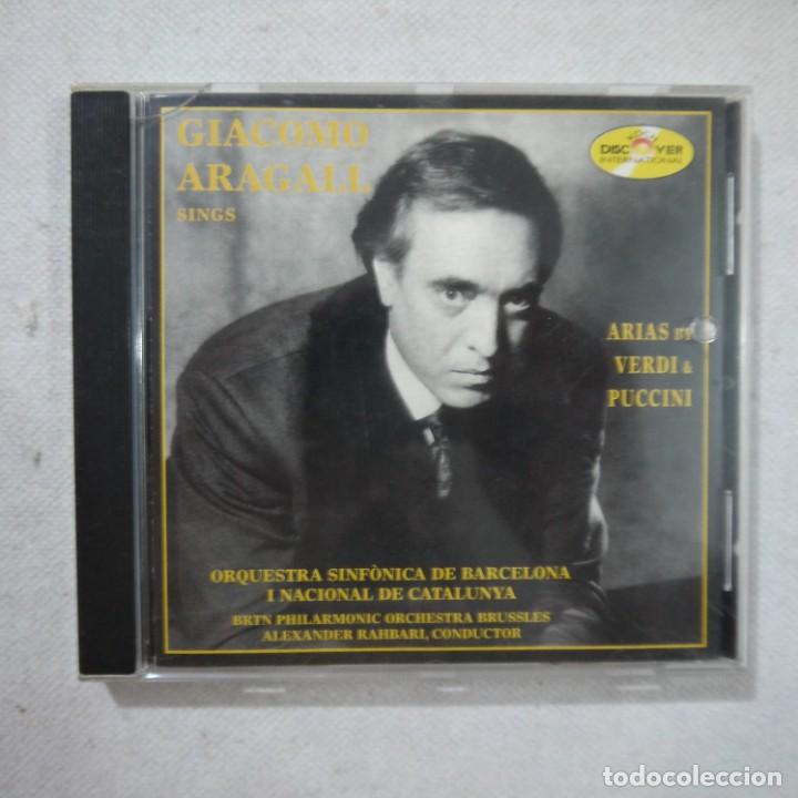 CDs de m&uacute;sica: GIACOMO ARAGALL - SINGS ARIAS BY VERDI & PUCCINI - CD