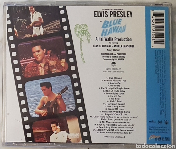CDs de m&uacute;sica: ELVIS BLUE HAWAII HAWAI CD . ROCK - Foto 2