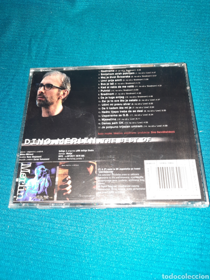CDs de m&uacute;sica: CD DINO MERLIN. THE BEST OF - Foto 2