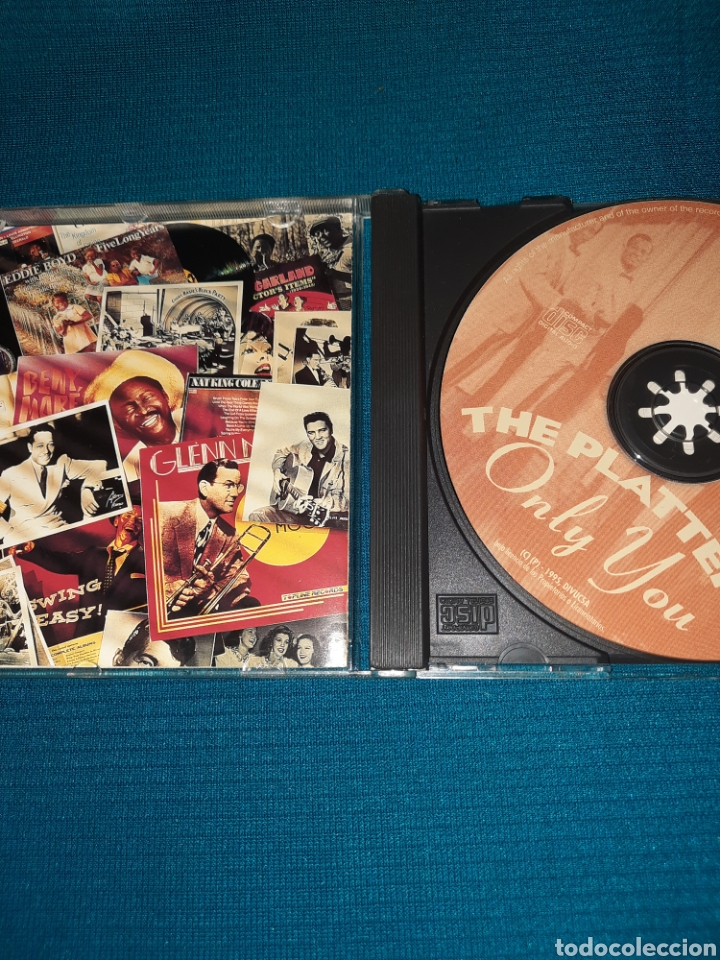 CDs de m&uacute;sica: CD THE PLATTERS, ONLY YOU - Foto 3