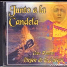 CDs de Música: CORO ROMERO ”VIRGEN DE LA CABEZA” (LINARES) - JUNTO A LA CANDELA / CD ALBUM 2001 RF-11194. Lote 334278563