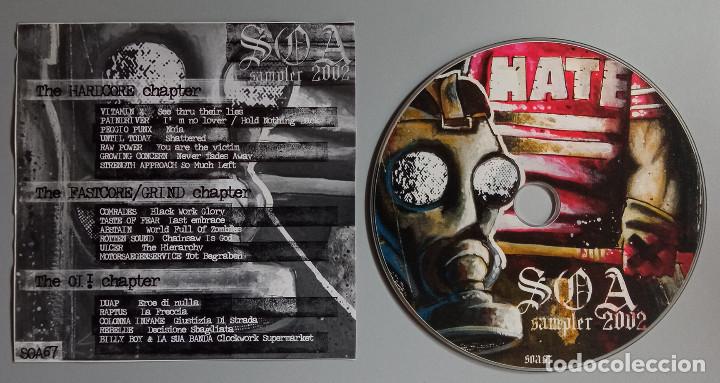CDs de m&uacute;sica: VVAA - SOA SAMPLER 2002: GRINDCORE HARDCORE PUNK OI RARE - Foto 1