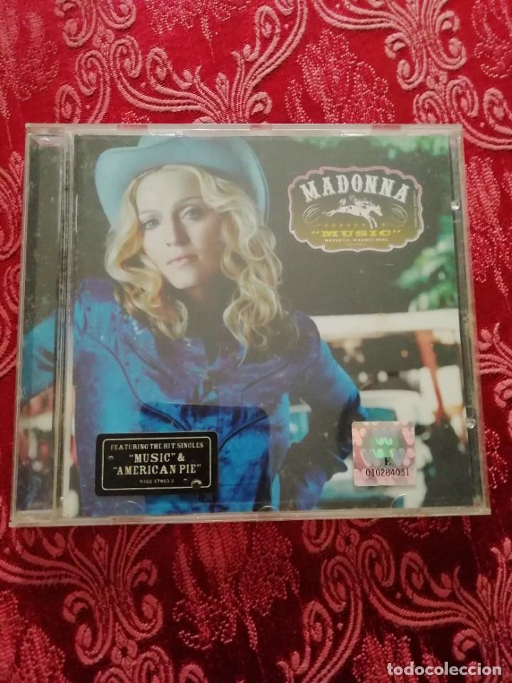 CDs de m&uacute;sica: CD Madonna music a&ntilde;o 2000 - Foto 1