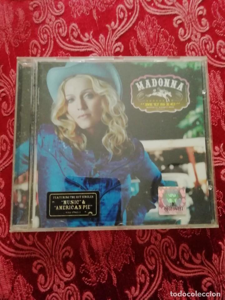 CDs de m&uacute;sica: CD Madonna music a&ntilde;o 2000 - Foto 2