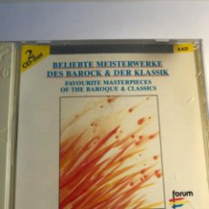 CDs de Música: CD. BELIEBTE MEISTERWERKE DES BAROCK & DES KLASSIK. BEETHOVEN, MOZART, HAYDN, HÄNDEL, VIVALDI… 2CD. Lote 334322453