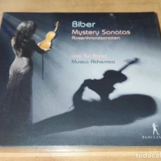CDs de Música: BIBER MYSTERY SONATAS 2 CD LINA TUR BONET (MUSICA ALCHEMICA) LTD. EDITION 2015 * PRECINTADO*. Lote 334348068