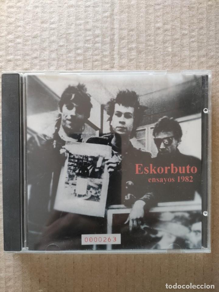 CDs de m&uacute;sica: ESKORBUTO. ENSAYOS 1982 - Foto 1