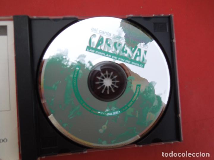 CDs de m&uacute;sica: CARNAVAL DE CADIZ . - LAS COPLAS DE FIN DE SIGLO - CD - Foto 3