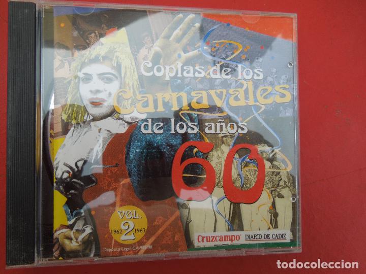CDs de M&uacute;sica: CARNAVAL DE CADIZ , COPLAS DE LOS A&Ntilde;OS 60 VOL 2 - CD