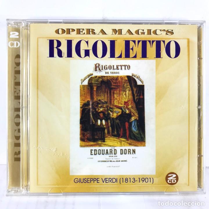 CDs de m&uacute;sica: OPERA MAGICS - Giuseppe Verdi &ndash; Rigoletto - 2 x CD - Foto 1