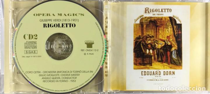 CDs de m&uacute;sica: OPERA MAGICS - Giuseppe Verdi &ndash; Rigoletto - 2 x CD - Foto 3