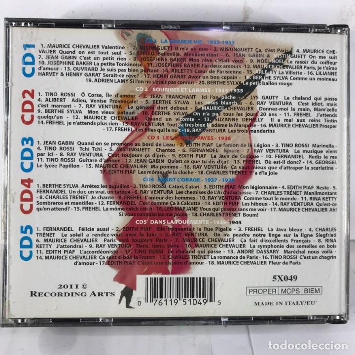 CDs de m&uacute;sica: Various &ndash; Chantons Fran&ccedil;ais 1925-1944 - 5 x CD, Compilation Box Set - Foto 2