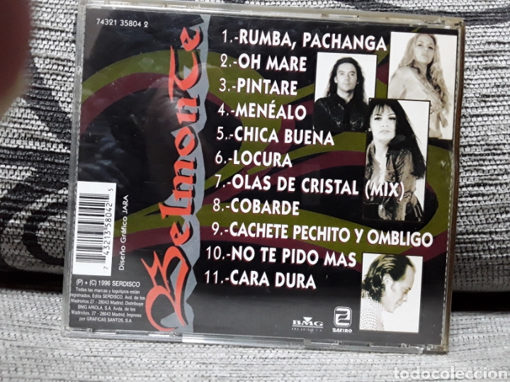CDs de m&uacute;sica: Belmonte &ndash; Cachete, Pechito Y Ombligo - Foto 2