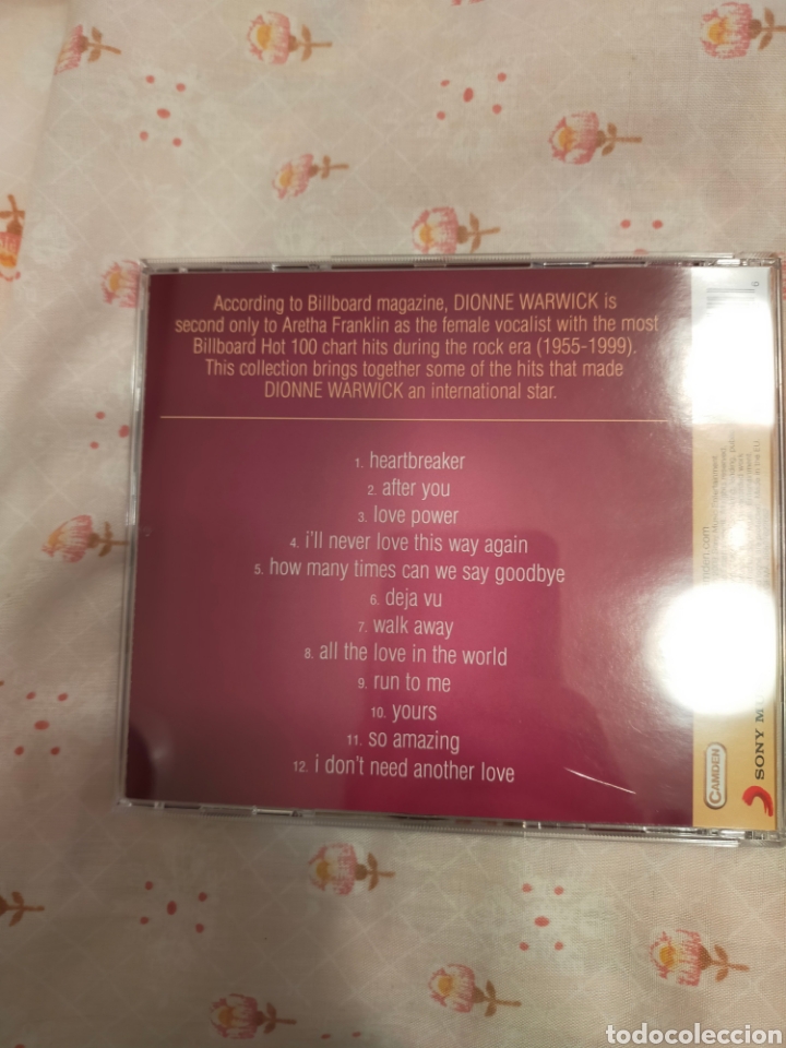 CDs de m&uacute;sica: Dionne Warwick The greatrst hits - Foto 2