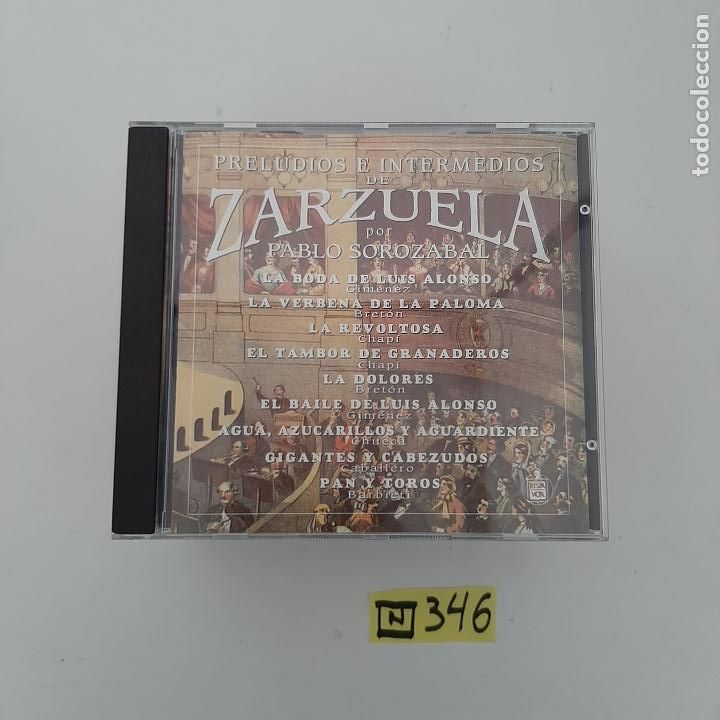 CDs de m&uacute;sica: Preludios e intermedios de Zarzuela - Foto 1