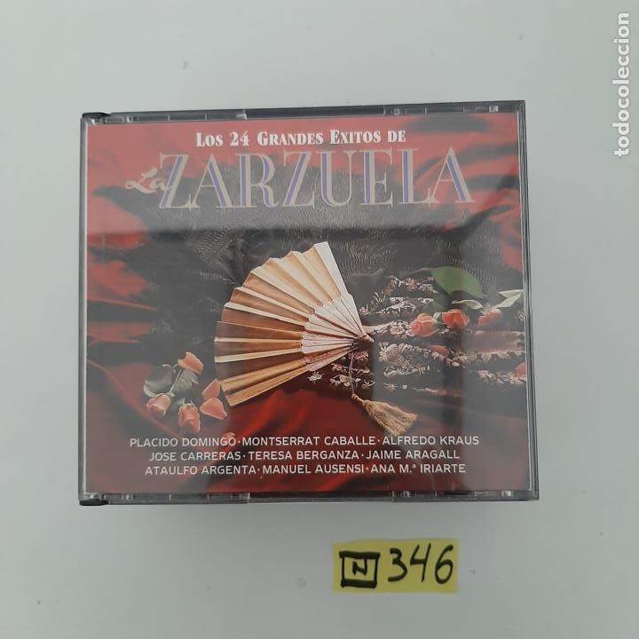 CDs de m&uacute;sica: Los 24 grandes &eacute;xitos de Zarzuela - Foto 1