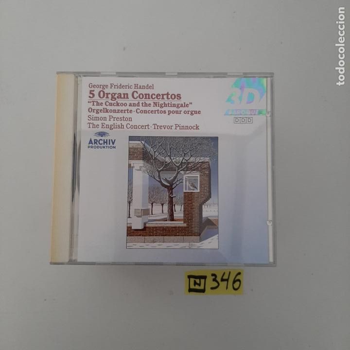 CDs de m&uacute;sica: 5 organ concertos - Foto 1